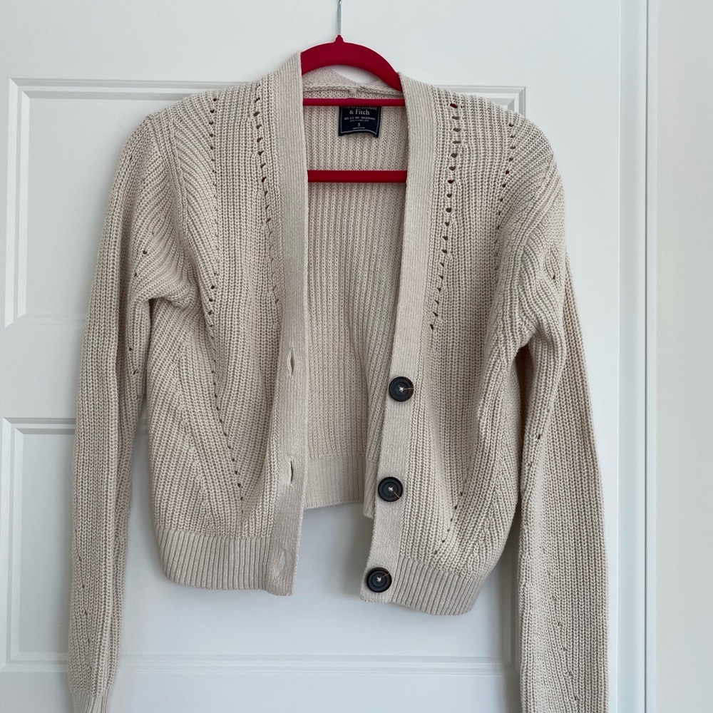 New Abercrombie cotton cardigan.